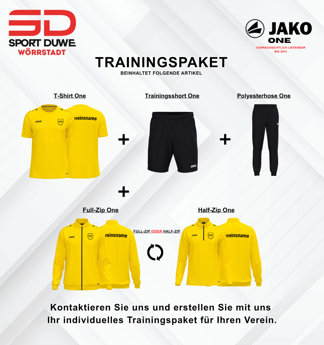 Jako One Trainingspaket Kinder