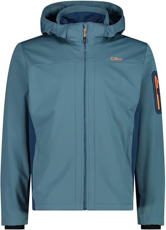 CMP Herrenjacke aus Light Softshell mit abnehmbarer Kapuze - Sport Duwe Wörrstadt