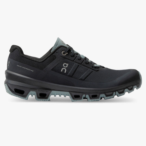 On Cloudventure Damen Black/Cobble - Sport Duwe Saulheim