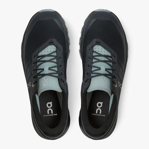On Cloudventure Damen Black/Cobble - Sport Duwe Saulheim