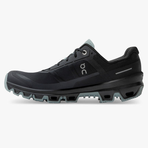 On Cloudventure Damen Black/Cobble - Sport Duwe Saulheim