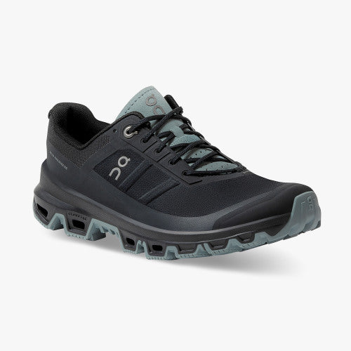 On Cloudventure Damen Black/Cobble - Sport Duwe Saulheim