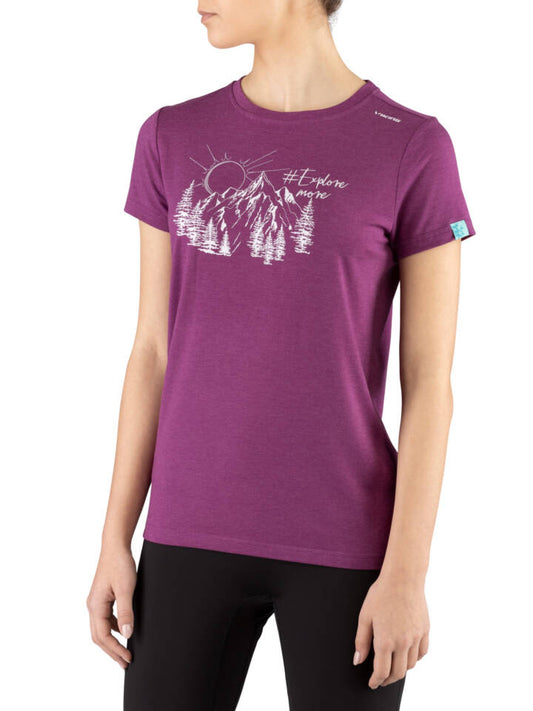 T-Shirt für Damen Outdoorwear I Viking Lenta Bamboo - Sport Duwe Saulheim 